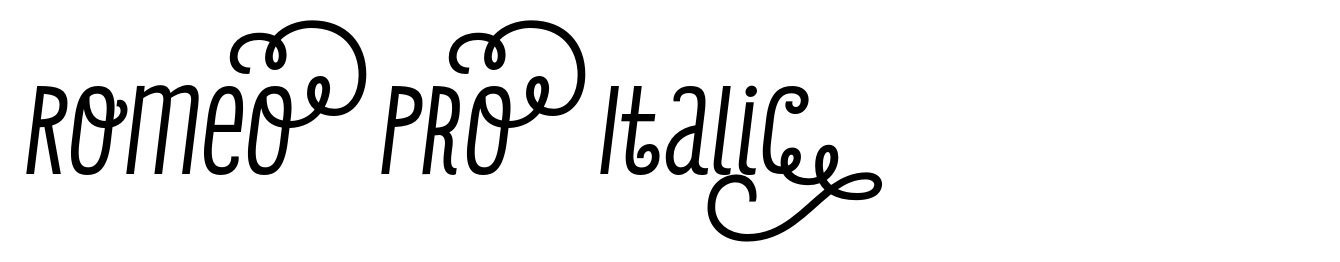 Romeo Pro Italic